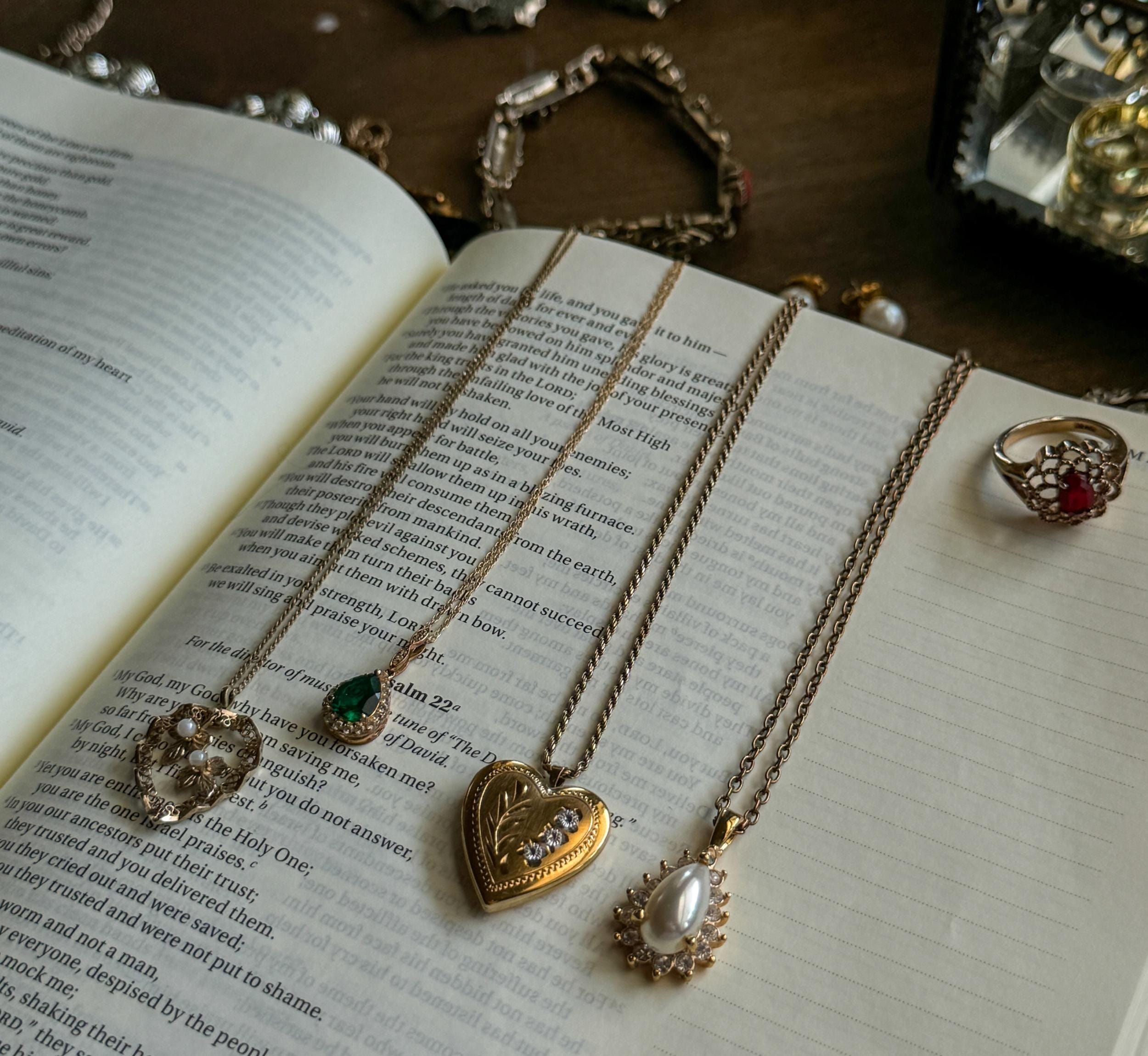 Vintage Trinket Mystery Bundles Including Rings, Bracelets, Necklaces, Watches, Antique Jewelry