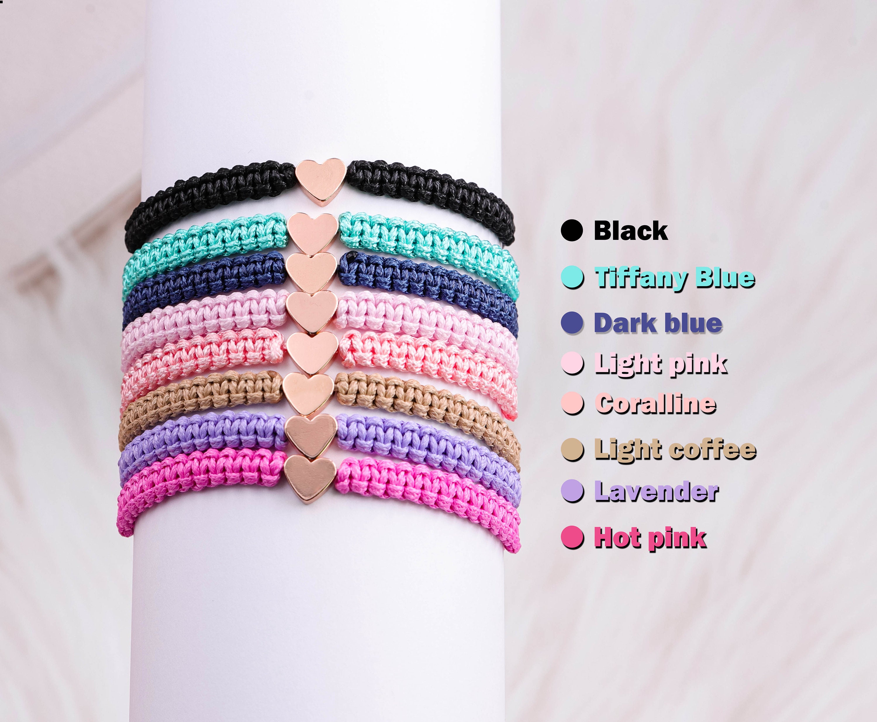 First Day of Kindergarten Mommy and Me Gold Heart Matching Bracelets.Back To School Gifts,Family Bracelet,Wish Bracelet,Preschool Gift