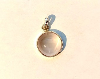 Handmade Rose Quartz and 925 Silver Pendants