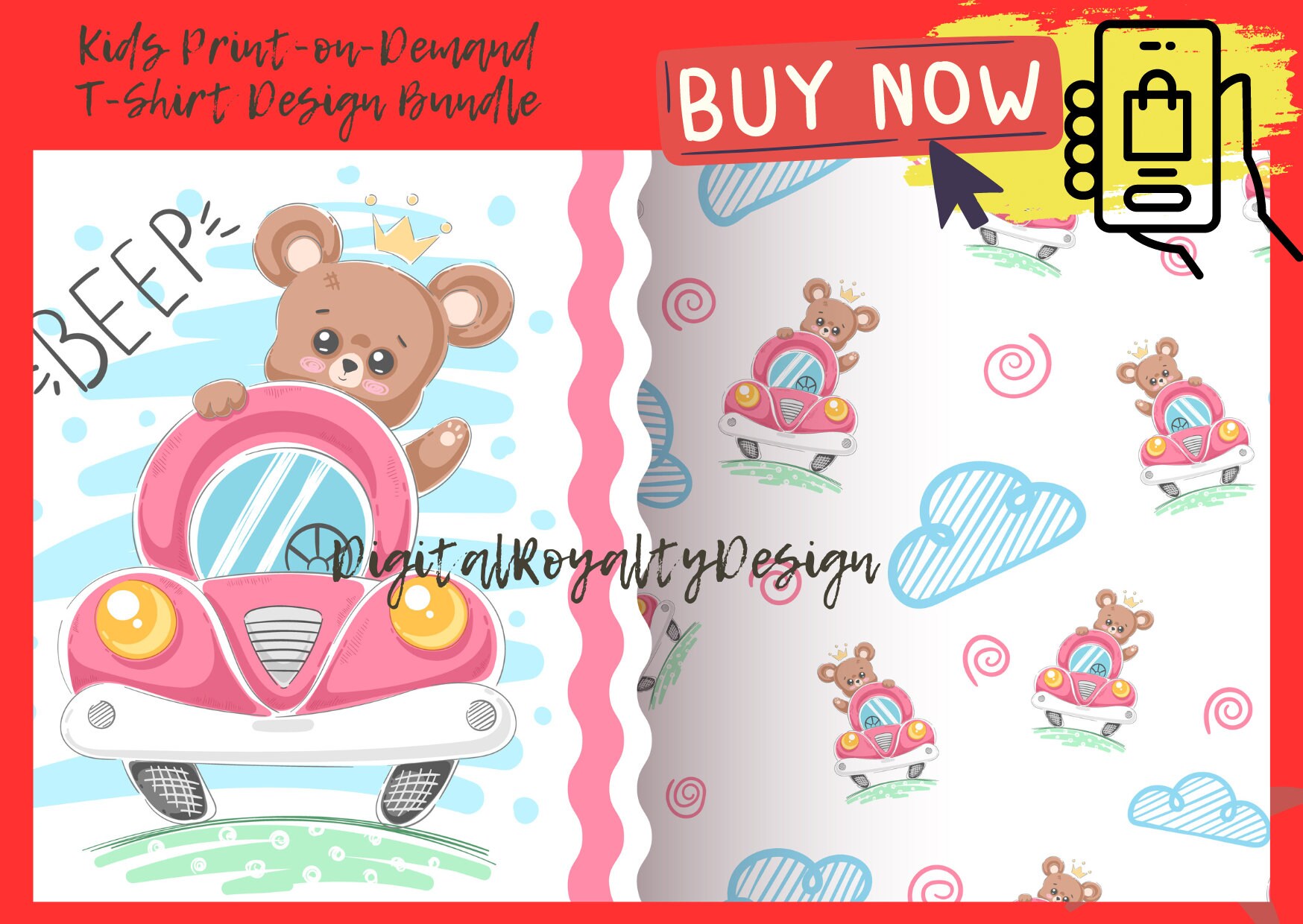 Kids Invite Joy T-Shirt main image 1