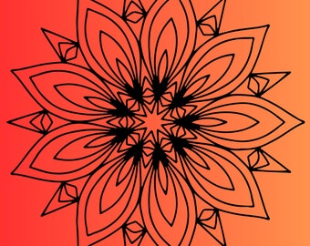 Pacote de 144 Mandala Tee Designs – Ideal para o sucesso da impressão sob demanda!