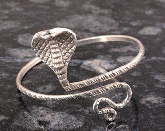 Snake armlet, snake upper arm bracelet, adjustable armlet, snake jewelry, snake bracelet, snake