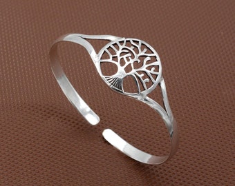 LES POULETTES BIJOUX Bracciale Filo Albero Della Vita Placcato Oro – Gioiello Artistico In Cofanetto