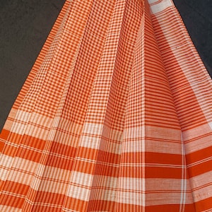 176x78CM Handmade Cotton Gamcha Unisex Bath Towels Beach Blanket, Hand woven khadi light weight travel towel, Beach Towel, Gamcha