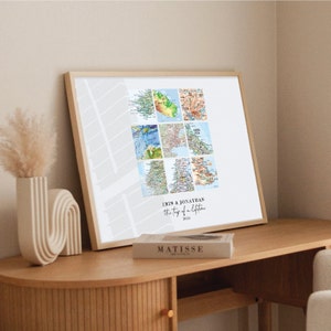 Benutzerdefinierte Karte Druck Personalisierte Reise Wand Kunst Atlas Lage Druck Jahrestag Geschenk Romantische Geschenke Paare Urlaub Ziel Poster