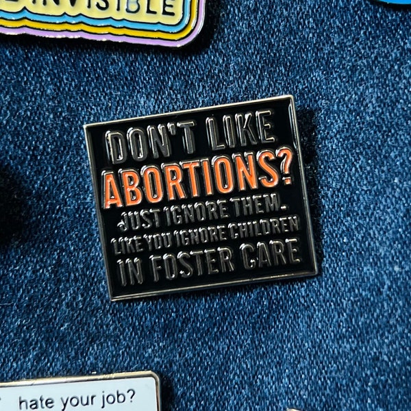 Women’s Choice Pin, Pro-Choice Pin, Feminism Pin