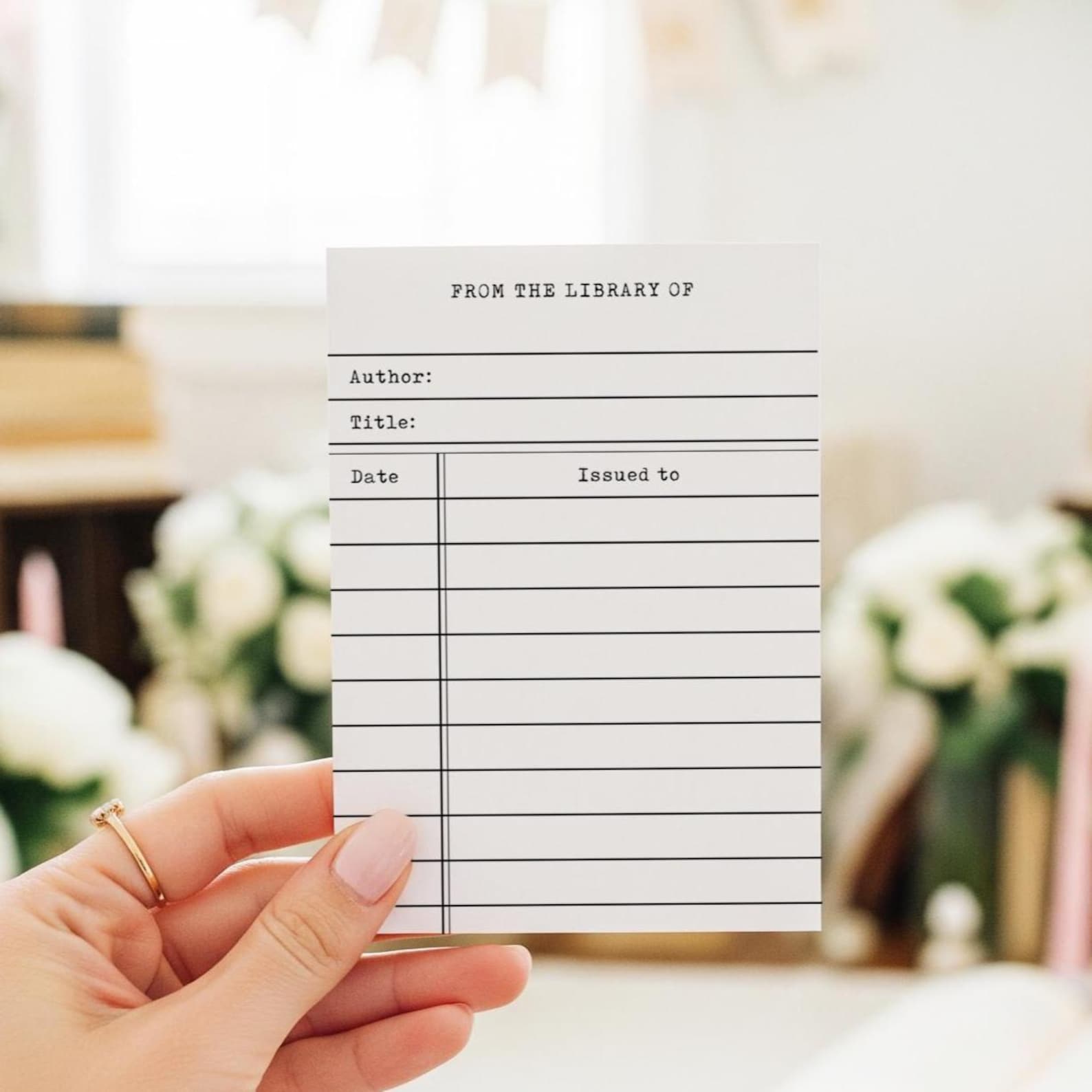 Book for the Bride Insert Card, Bring a Book Request, New Chapter ...