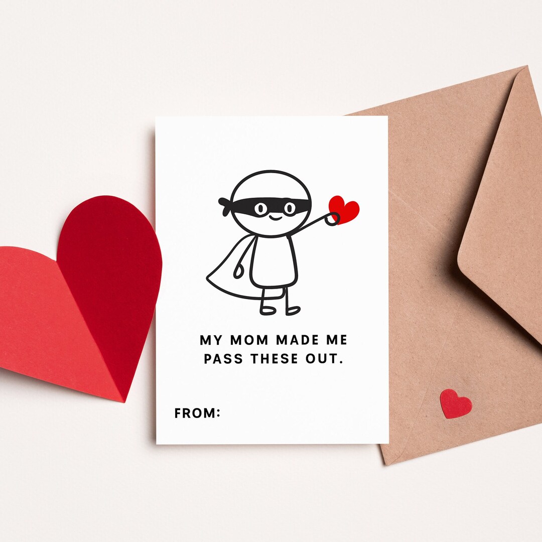 printable-classroom-valentines-funny-kid-cards-tween-older-kids-super-hero-non-editable