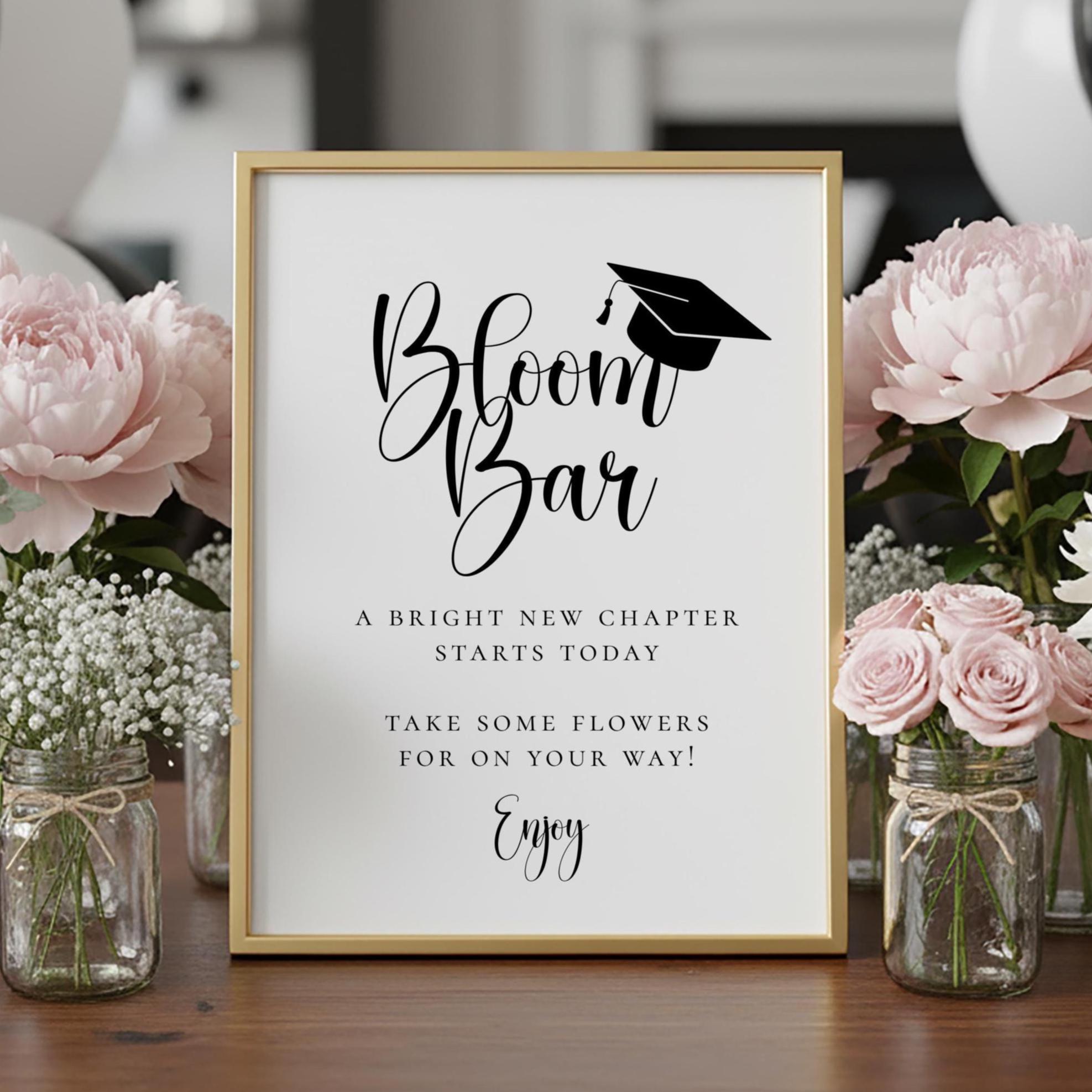 Sweet Success Graduate Sign | Dessert Bar or Sweets Favor Sign ...
