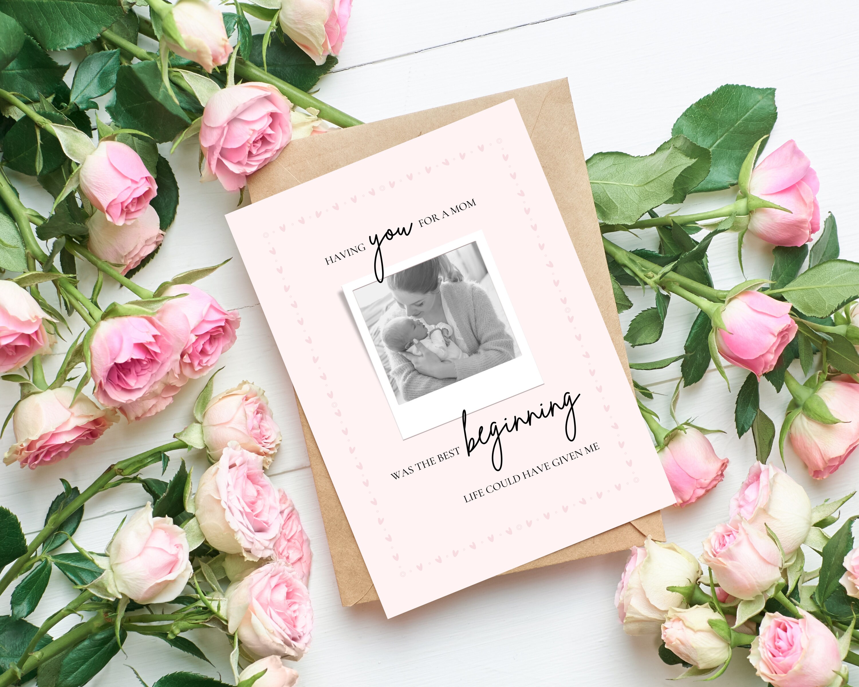 Personalized Photo Printable for Mom Custom Mothers Day Picture Gift ...