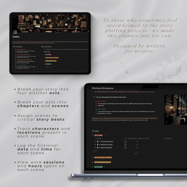 Ultimate Notion Template for Writers | All-in-one Author Dashboard ...