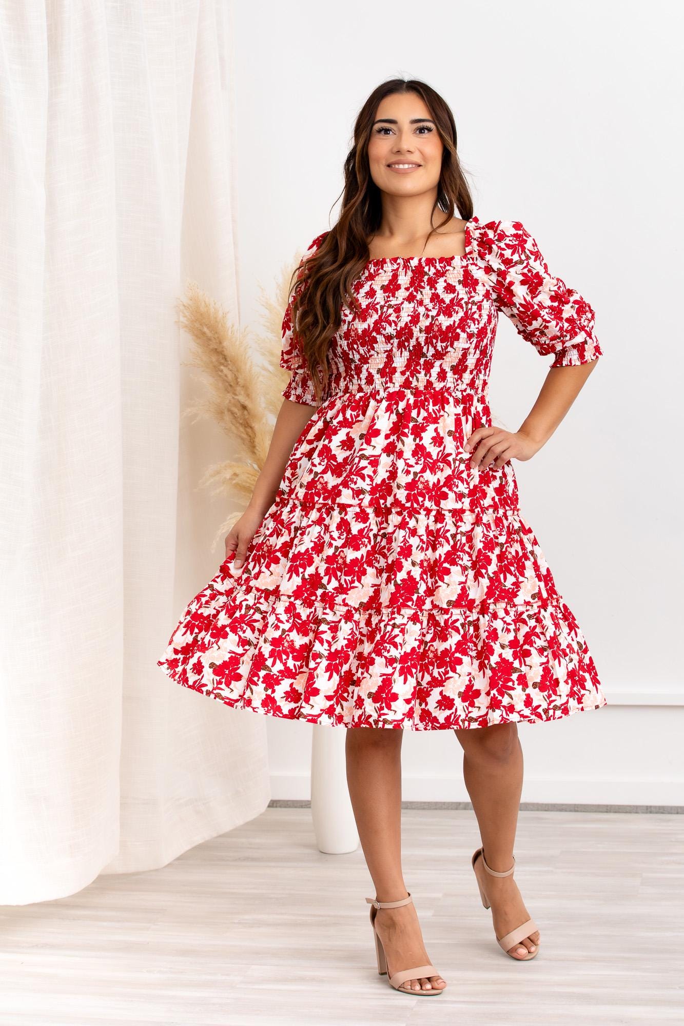 Red Church Gown - Etsy