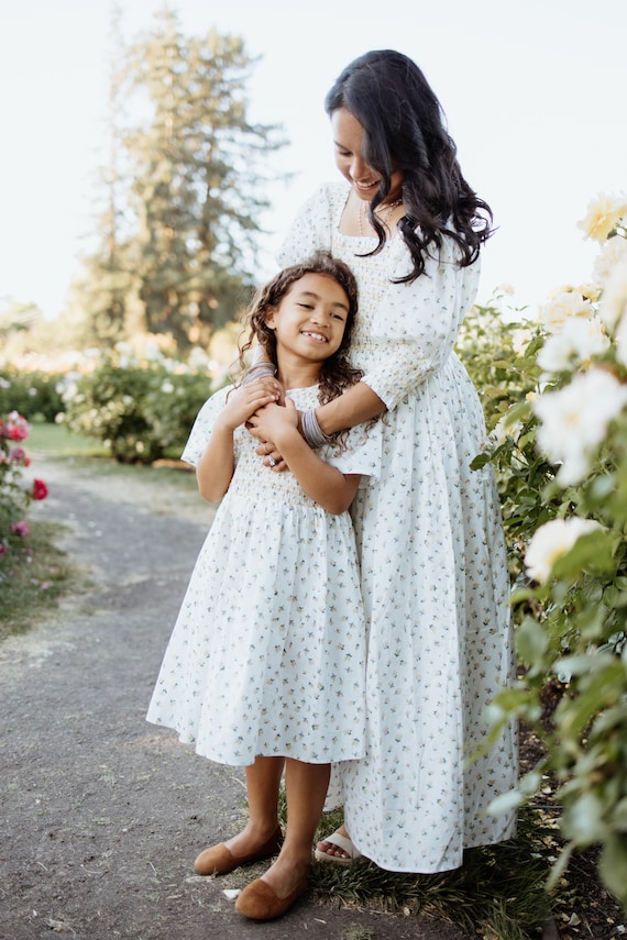 mommy and me fall dress Madeline in Pink Casual Midi Everyday Dress 4X main image 0