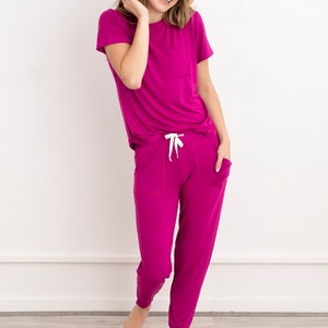 Modal Pajama Set: Buttery Soft Sleepwear, Natural Lounge Wear