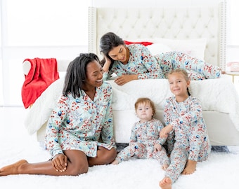 Family Matching Christmas Pajamas for Women, Kids & Baby | Buttery Soft Thick Modal Sleepwear