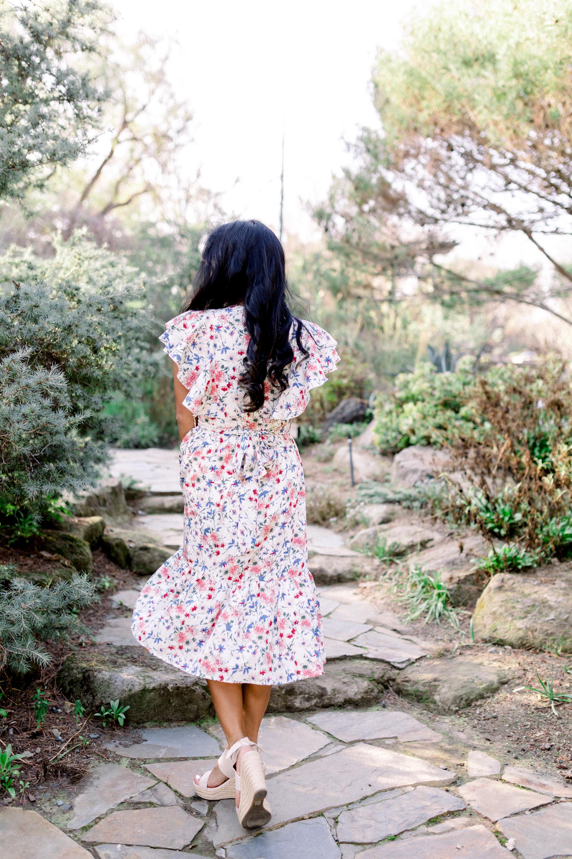 Alina Midi Dress: Effortlessly Elegant for Boho Weddings and Garden Parties