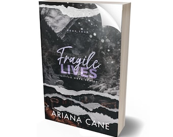 Fragile Lives by Ariana Cane, signed copy, NEW COVER