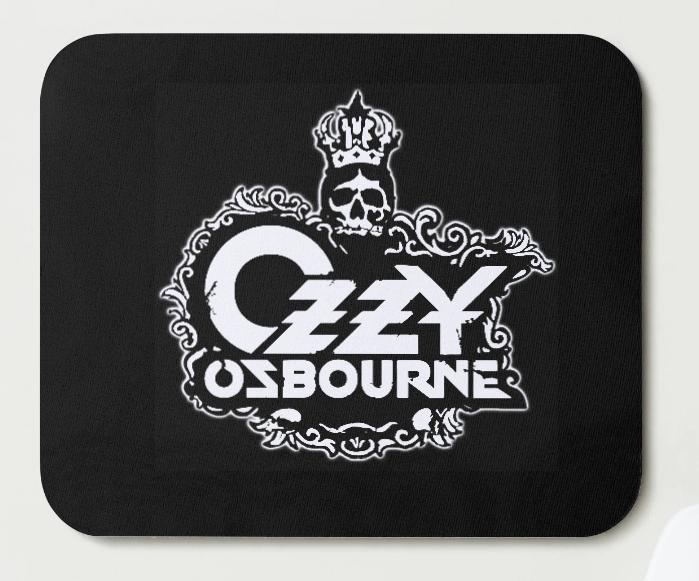 Protected Mousepad In Schallplatten-Design – Schwarz, Rutschfest, Ø 20 Cm Für Präzises Arbeiten