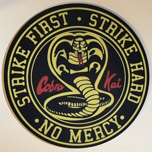 Karate Kid Cobra Kai Stike First Strike Hard No Mercy Mousepad for PC Computer Console Gaming Mouse Pad