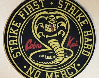 Karate Kid Cobra Kai Stike First Strike Hard No Mercy Mousepad for PC Computer Console Gaming Mouse Pad