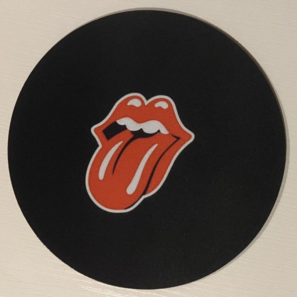 Rolling Stones Tongue Logo Rock Band Mousepad for PC Computer Office Desk Gamer