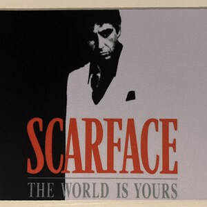 Scarface Tony Montana Al Pacino Movie Mousepad Gangster Mobster Mouse Pad