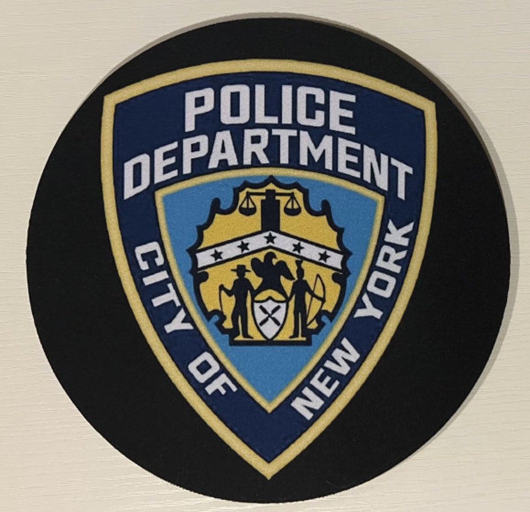 NYPD New York Police Department Officer Cop Mousepad for Desk Office PC Etsy