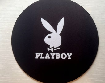 Playboy Bunny Round Mousepad for PC Office Computer Gaming Mouse Pad