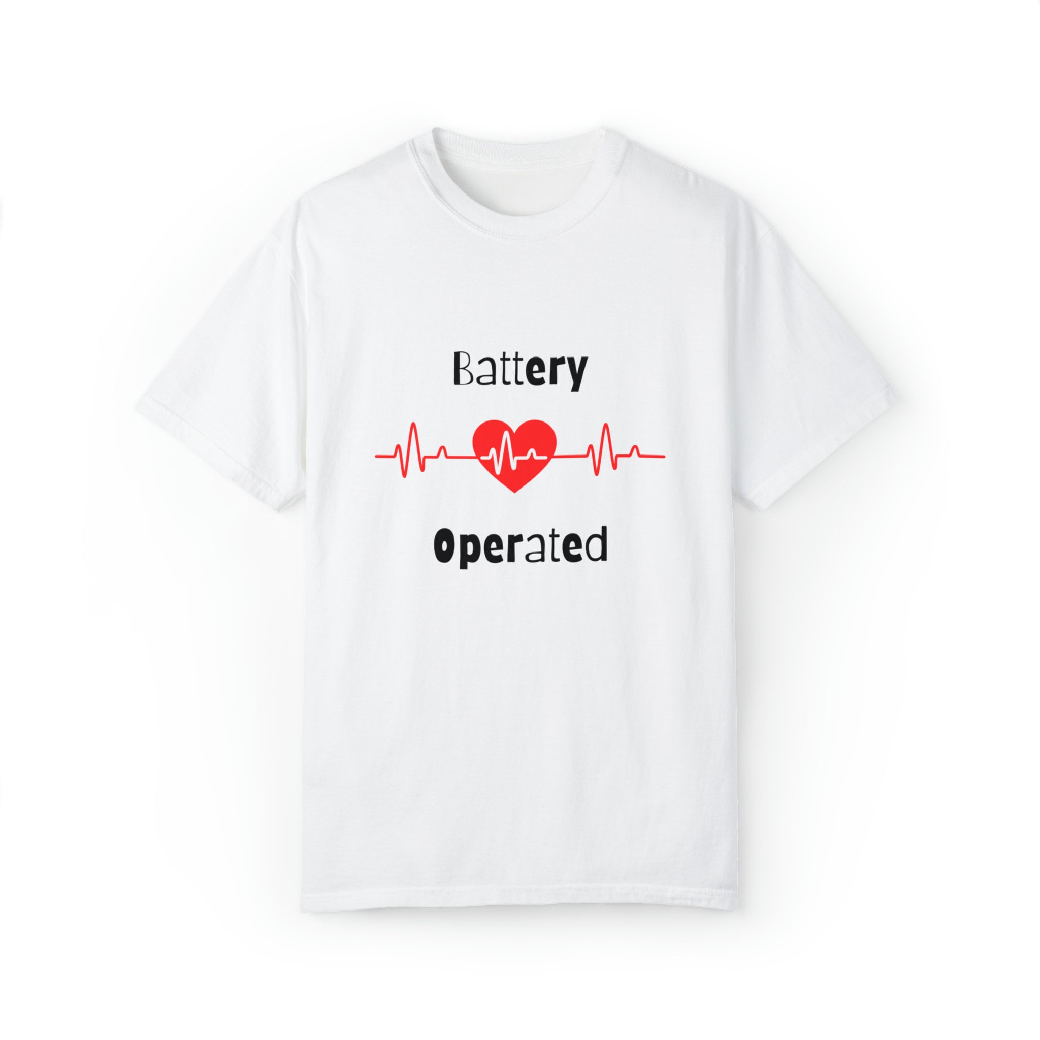 Living With Pacemake, Battery Operayted Funny Skeleton T-Shirt Living With Pacemake, Battery Operayted Funny Skeleton T-Shirt