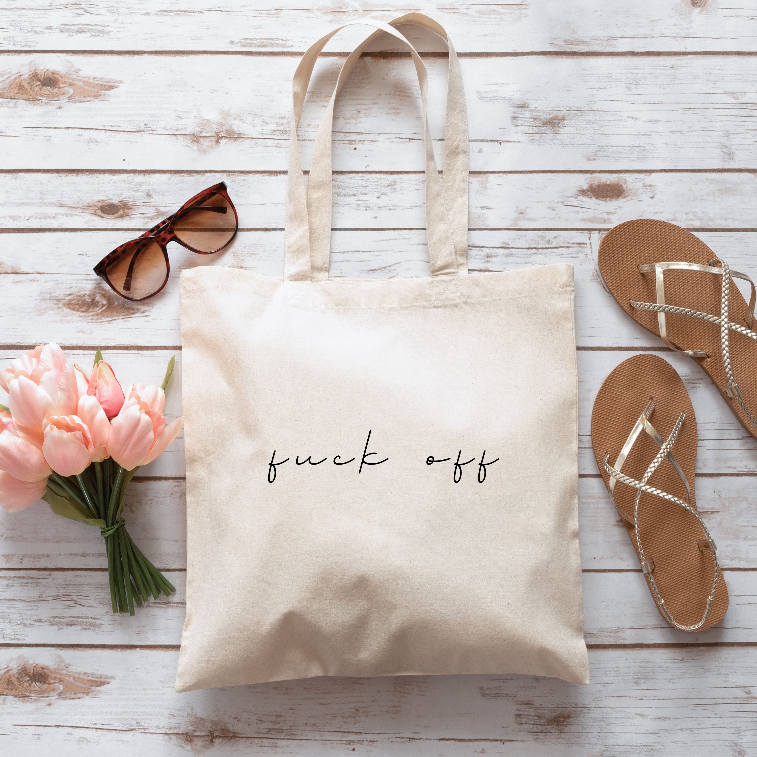 Fuck off Tote Bag - Etsy Fuck off Tote Bag - Etsy
