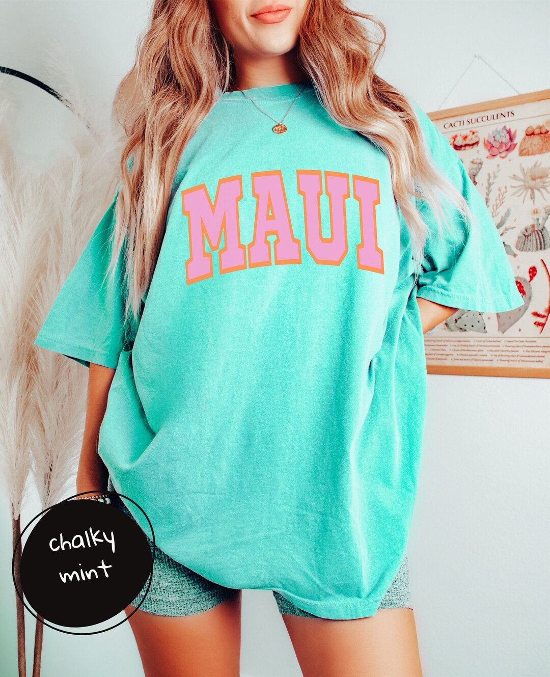 Comfort Color Maui Shirt Maui Crewneck Graphic T Shirt Hawaii Etsy
