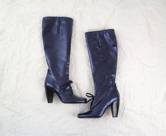 kneelong boots whimsygoth aesthetic boots early 2… - image 6