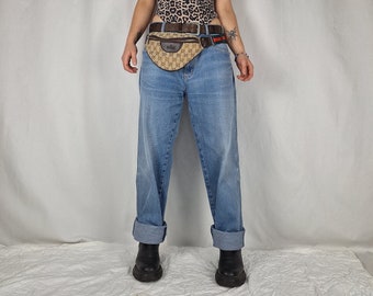 original 2000er vintage stone washed straightleg light y2k boyband jeans