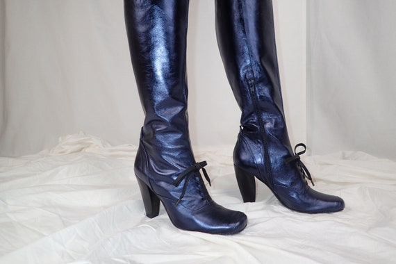 kneelong boots whimsygoth aesthetic boots early 2… - image 5