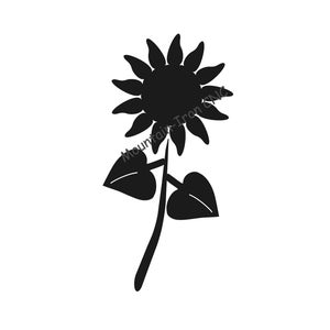 Sunflower Sun Flower CNC Plasma DXF AutoCAD Digital Cutting File Pattern