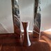 Lot de 2 bougeoirs Nambe Twist Fred Bould 6236 alliage métal