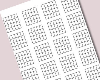 Large printable Guitar Chord Blocks 20. Guitar Tab Paper. Blank Guitar Chord Diagrams. Guitar Chord Chart.