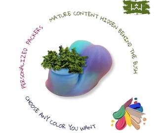 FTM Packer - Personalized - ftm prosthetic - soft packer - silicone packer - Keep Calm Willy Tricolor