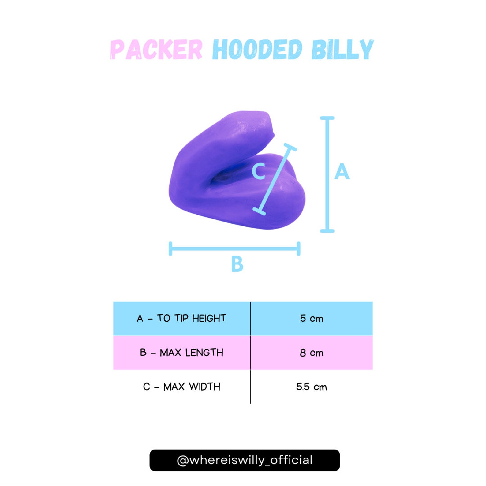 FTM Packer - Personalized - Ftm Prosthetic - Soft Packer - Silicone ...