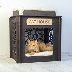 Plastic cat house shop
