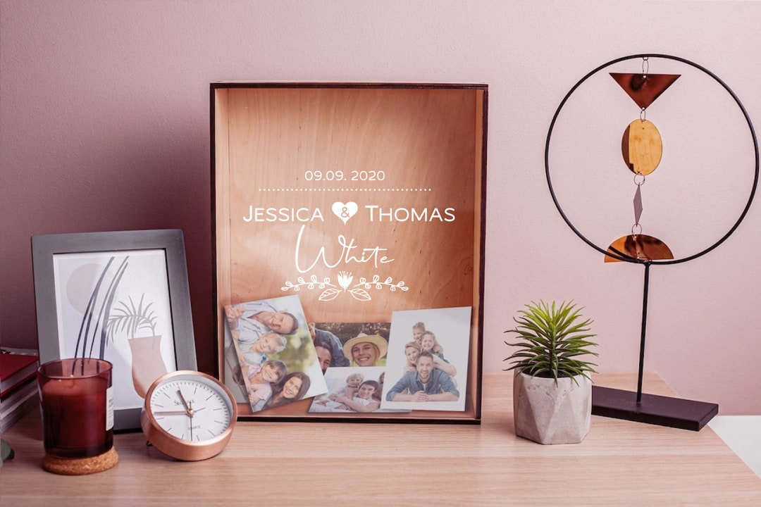 Photo Shadow Box, Personalized Shadow Box, Shadow Box Photo Frame ...
