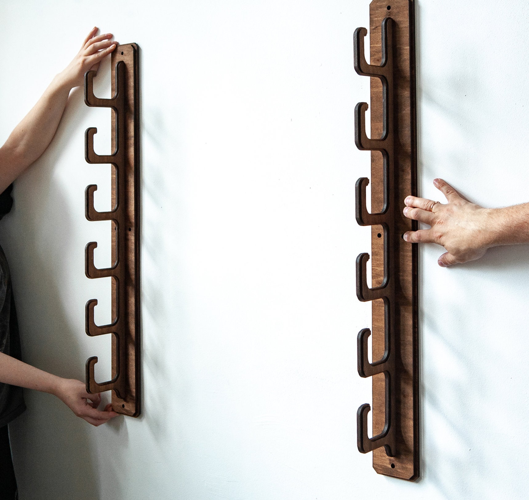 ゴルフクラブ木製ラック、ゴルフクラブ壁掛けディスプレイ、ゴルフ