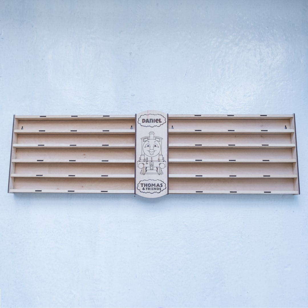 Train Display Case Wood, Train Display Shelf, Train Shelf, Train Rack