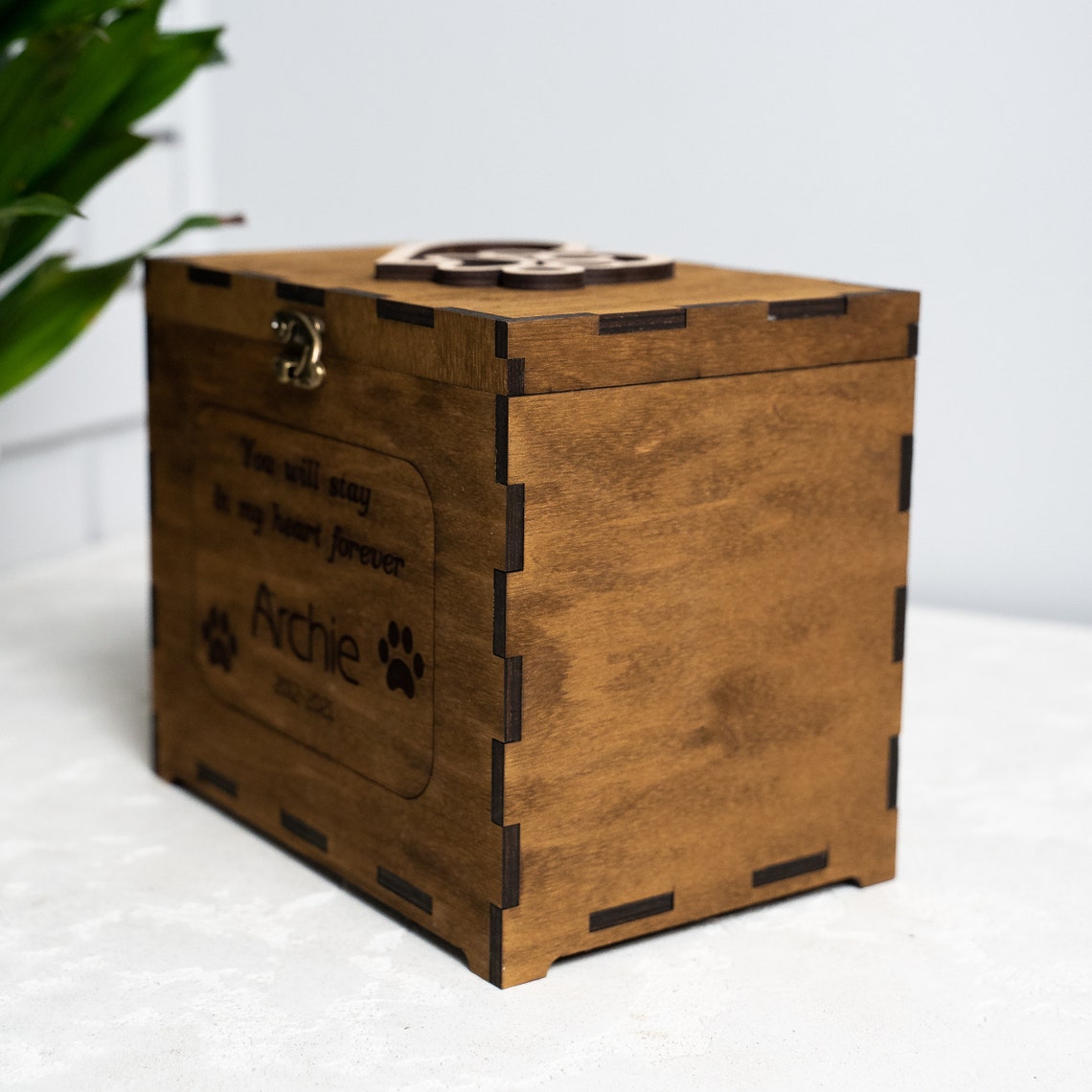 Pet Cremation Box Dog Cremation Urnpet Memory Boxcremation Etsy