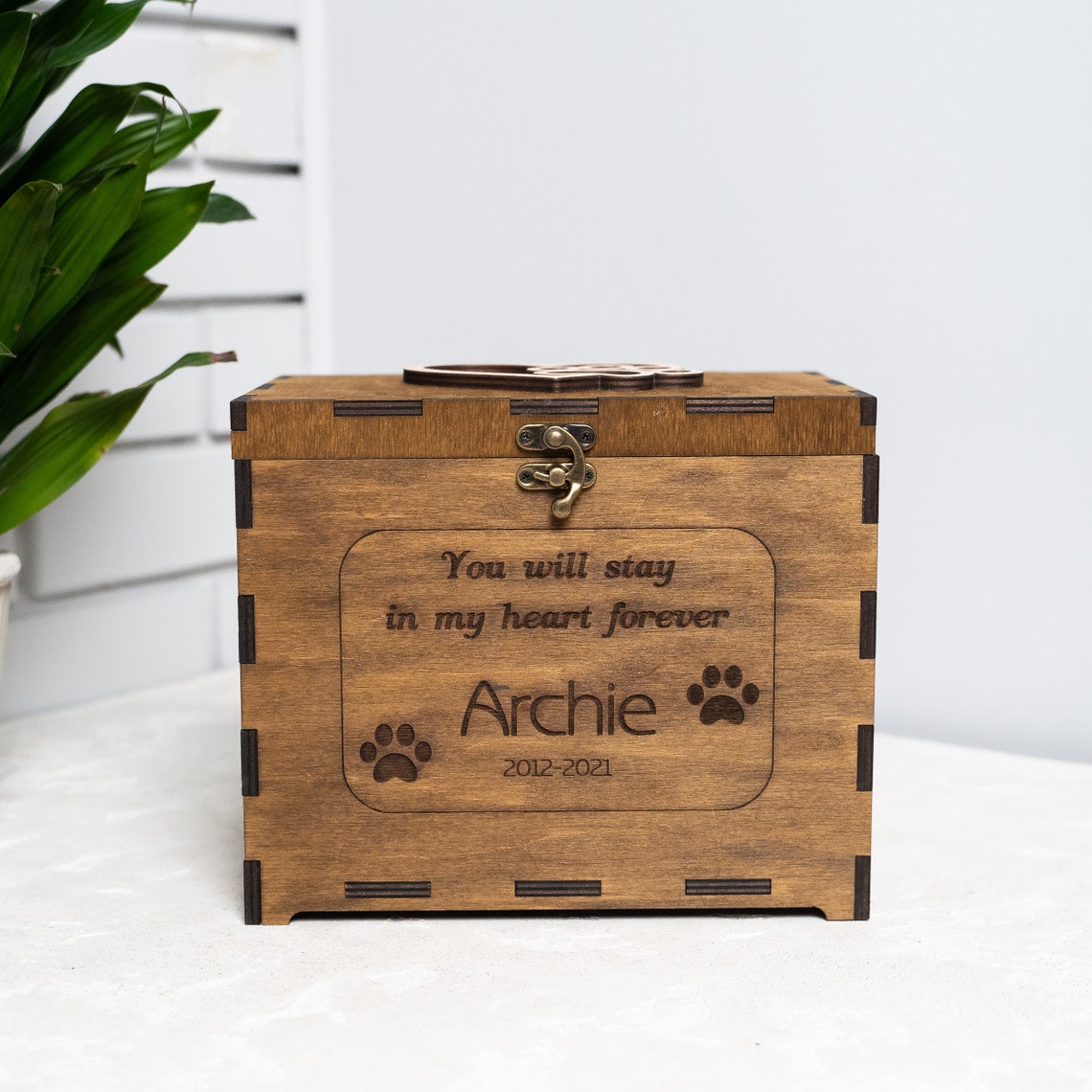 Pet Cremation Box Dog Cremation Urnpet Memory Boxcremation Etsy