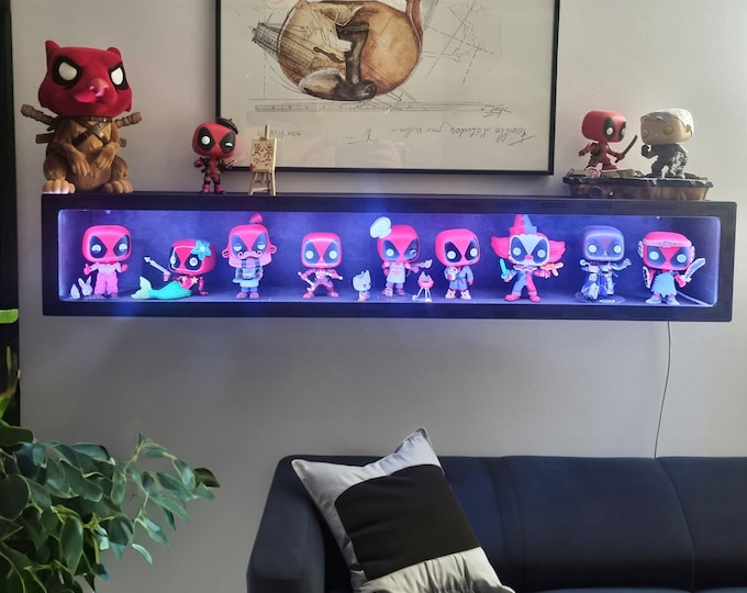 Funko Pop Shelves, Funko Pop Display Case Light Up, Funko Pop Storage ...