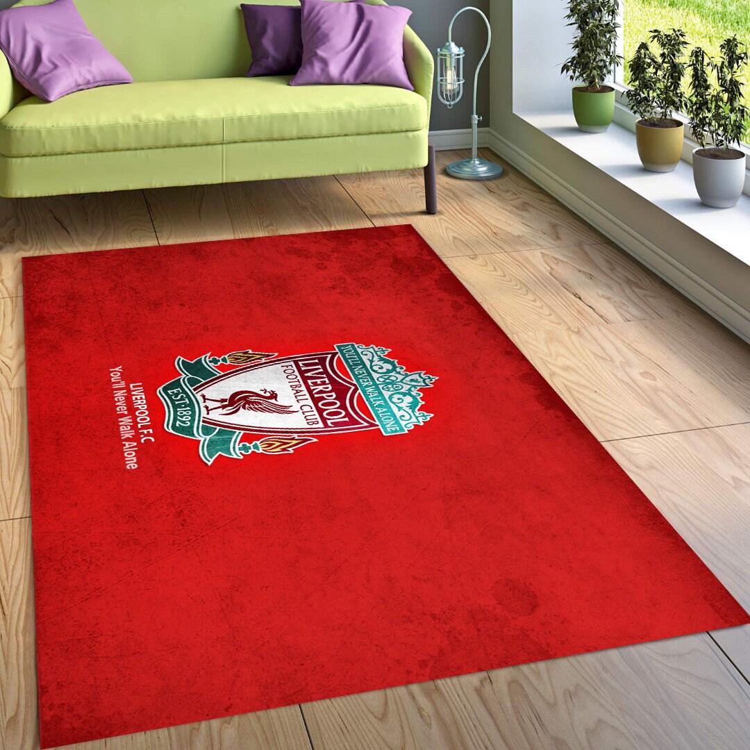 Liverpool Sports Rug liverpool football rug