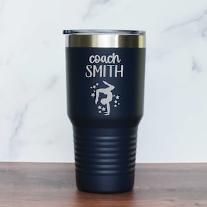Gymnastics Coach Gift, Gymnastics Gift, Womens Gymnastics, Gymnastics Tumbler, Custom Gymnastics Gift, Personalized Gymnastics Gift