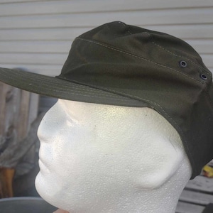 Size 60  Austrian Army Olive Drab Field Cap Original Military Surplus  NOS
