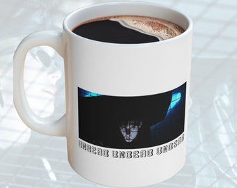 The Thirst, New Wave Mug, Peter Murphy,  Bauhaus Band, David Bowie Mug, The Hunger, Undead Undead Undead